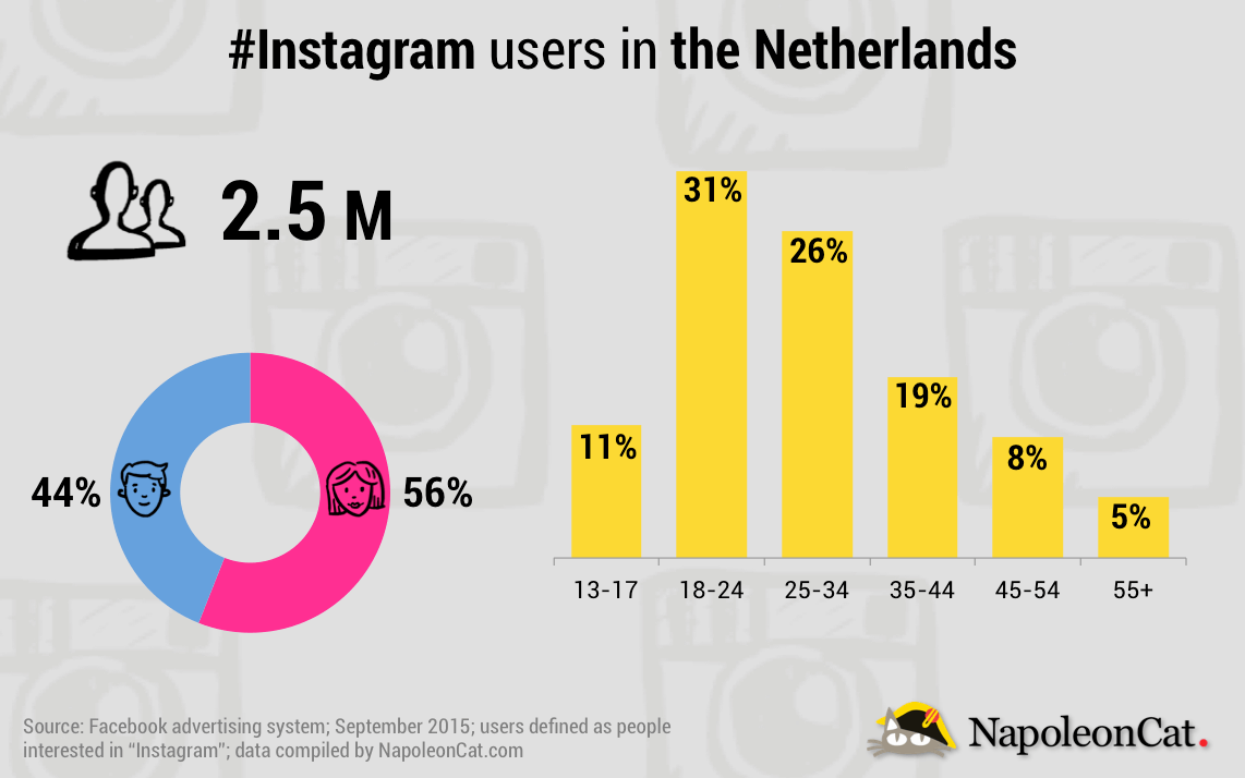 NapoleonCat_Instagram_Netherlands