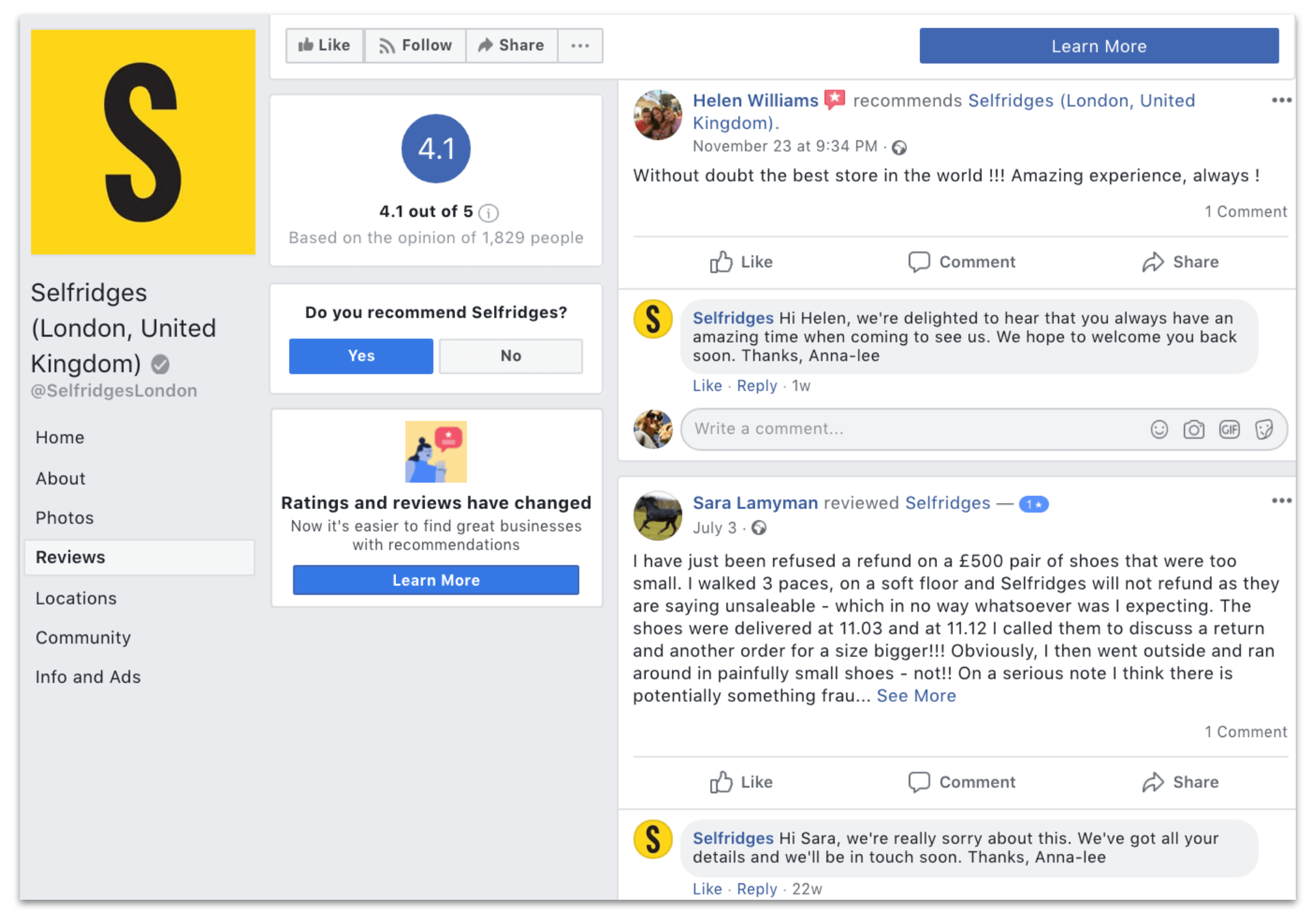 facebook customer service chat