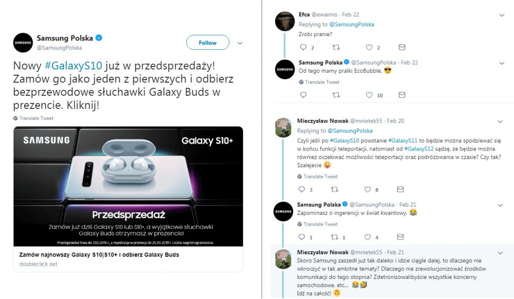 Obsługa klienta w social media_Samsung Polska