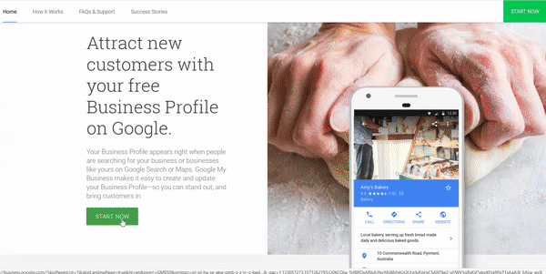 google my business account setup
