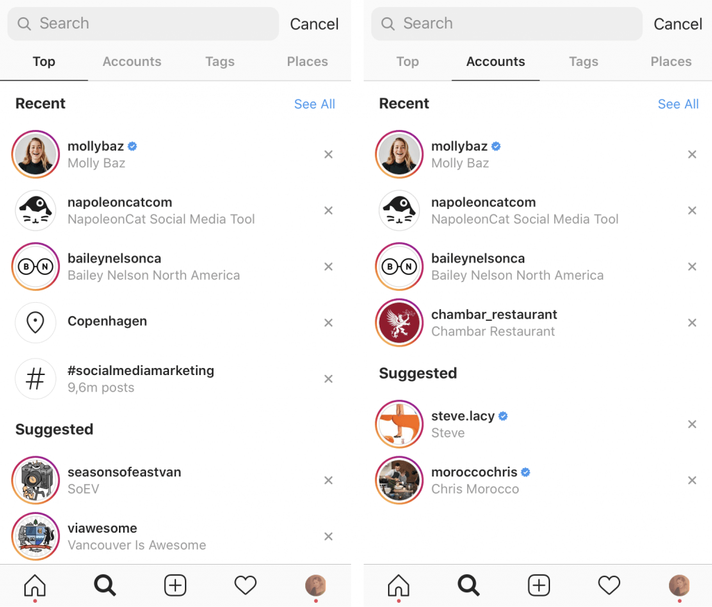 Instagram Search