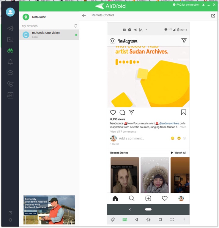 airdroid app