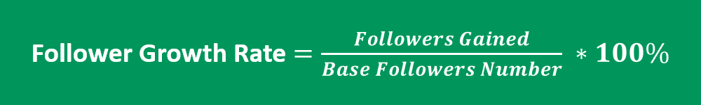 Instagram follower growth rate