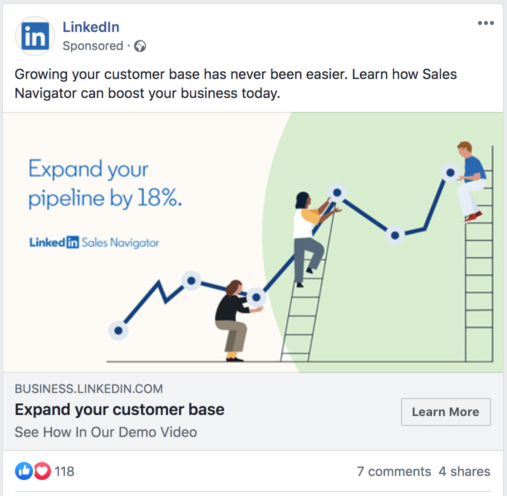 Facebook ad targeting