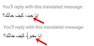 edit translated replies