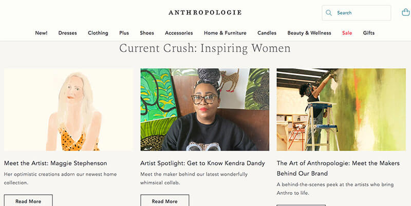 Anthropologie brand