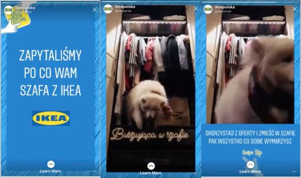 IKEA Poland Instagram ad