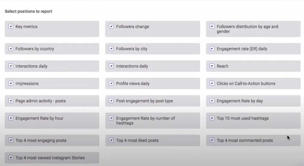 How to create a monthly social media report 