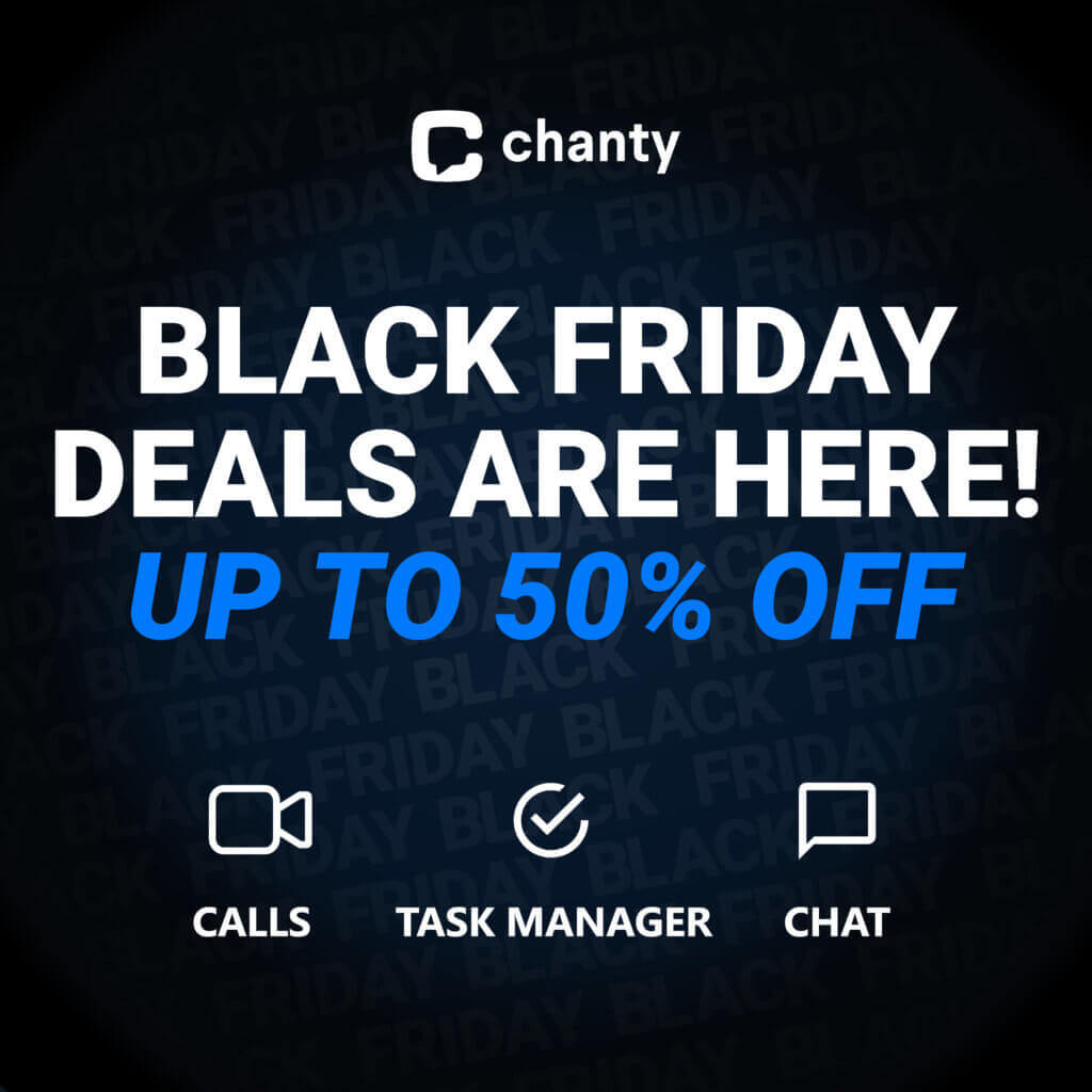 Chanty's Black Friday deal details