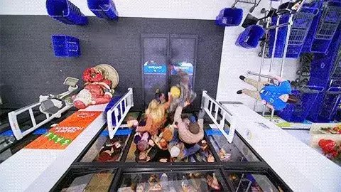 How to survive Black Friday gif