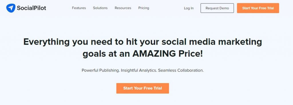 Facebook automation tools - socialpilot tool