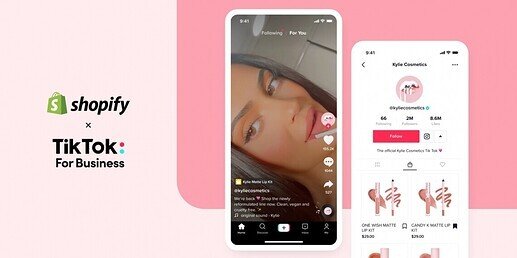 what is social commerce - tiktok ad