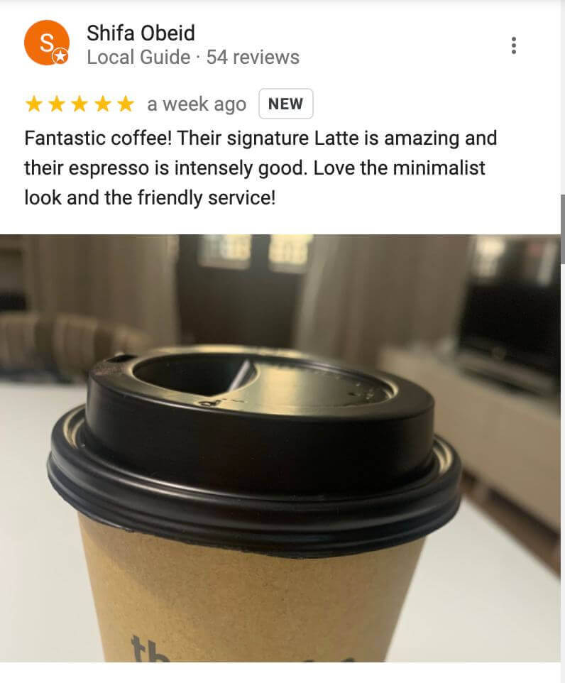 Google Reviews Moderation - shifa obeid review