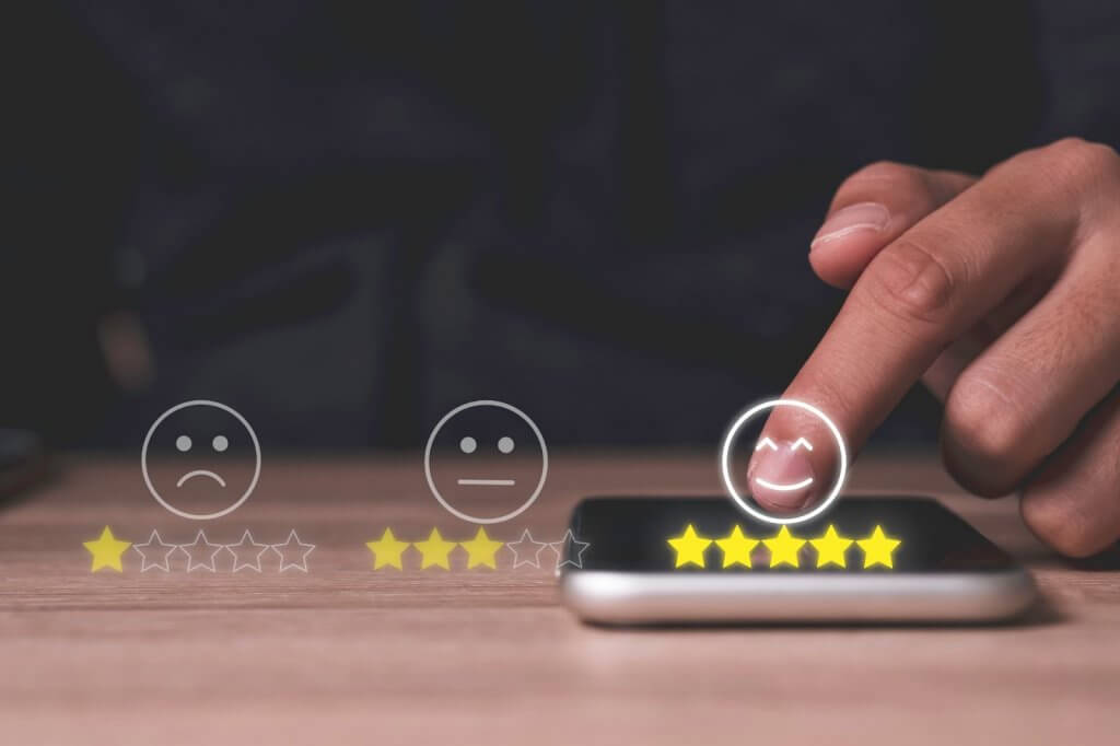 Brand voice - star ratings