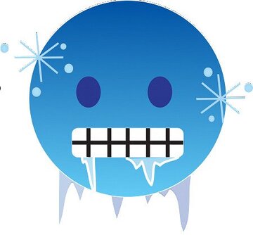 emoji - frozen emoji