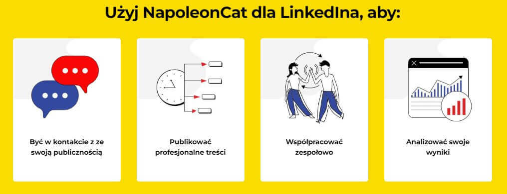 linkedin - napoleoncat dla linkedin