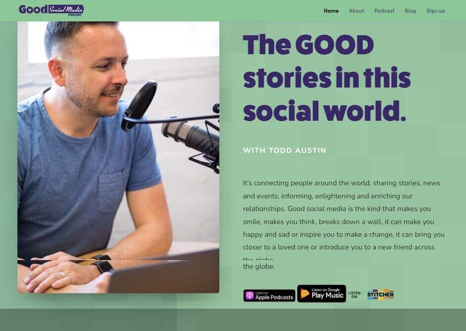 Best Social Media Podcasts - The Good Social Media Podcast