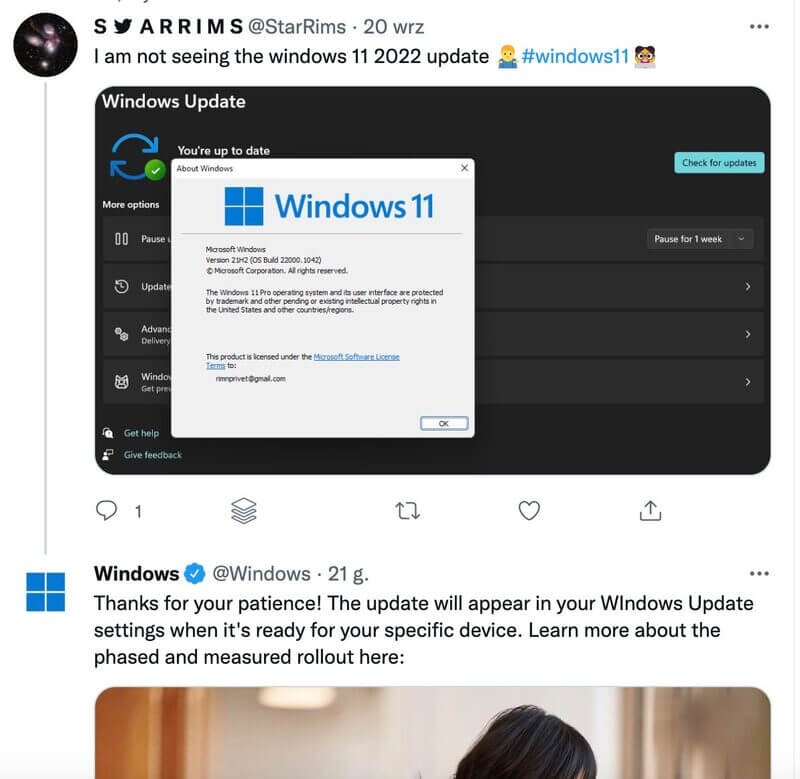 Brand Monitoring - windows replying on twitter