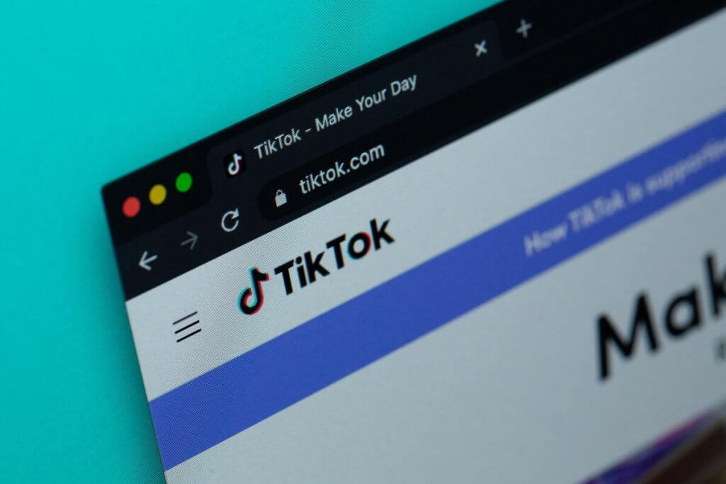 TikTok Affiliate Marketing - tiktok page