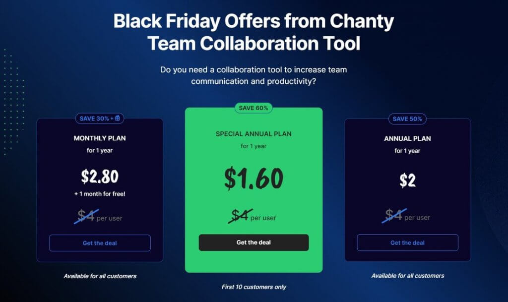 Chanty - team collaboration platform
