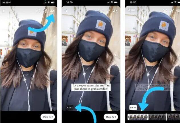 How To Add Text to Reels - auto-captions on Instagram Reels