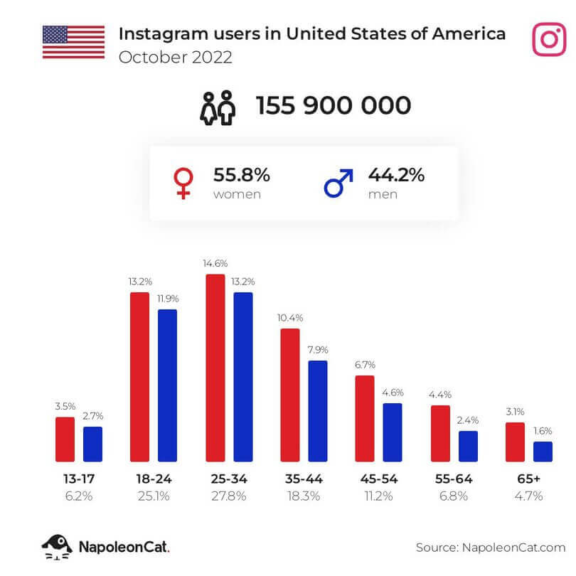 Lead Magnet - ig users in usa stats