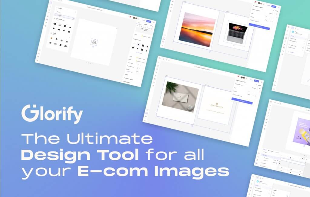 Social media grphic design tool - Glorify