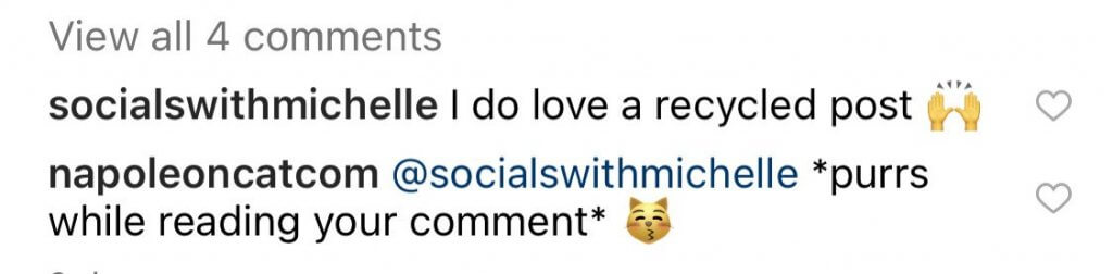 Instagram Comments - liking a comment on ig