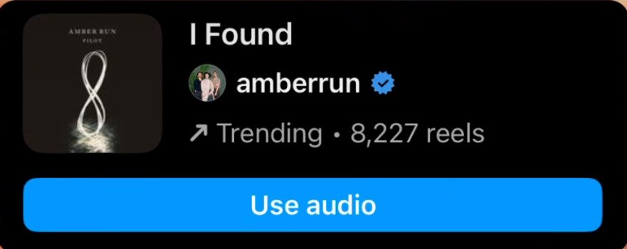 How to Find Trending Audio on Instagram - amberrun audio