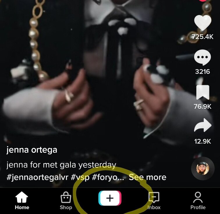 TikTok Stories - jenna ortega story