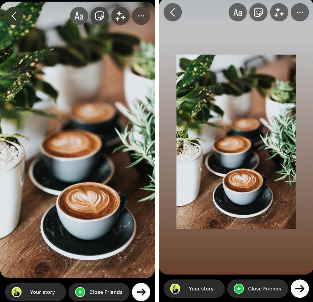 Instagram Post Size - coffee posts