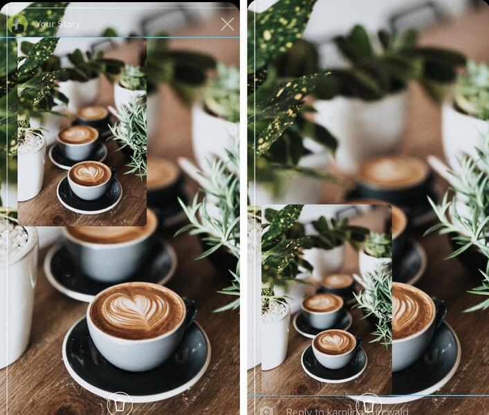 Instagram Story Size - coffee posts