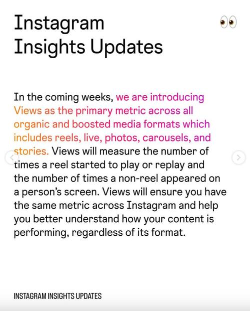 What Are Impressions On Instagram - Instagram Insights update