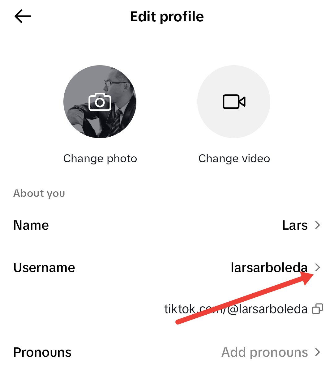 How to Change TikTok Username - edit profile