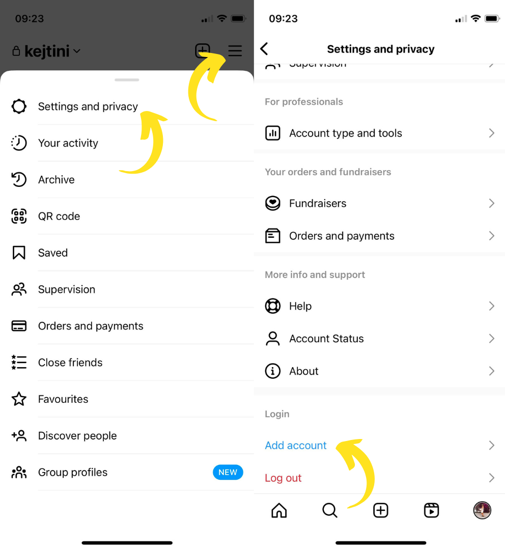 Making it Easier to Switch Between and Create New Accounts and Profiles on  Facebook and Instagram