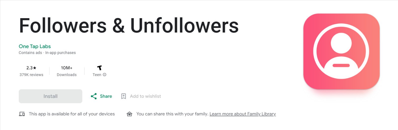 Instagram followers app - followers and unfollowers