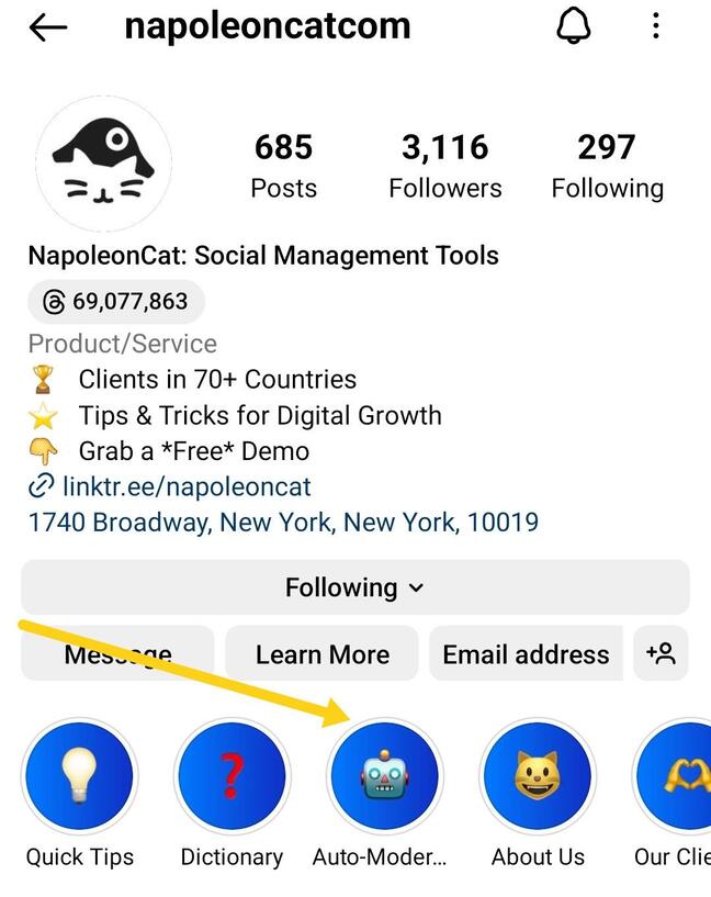 how to save instagram stories - story highlights