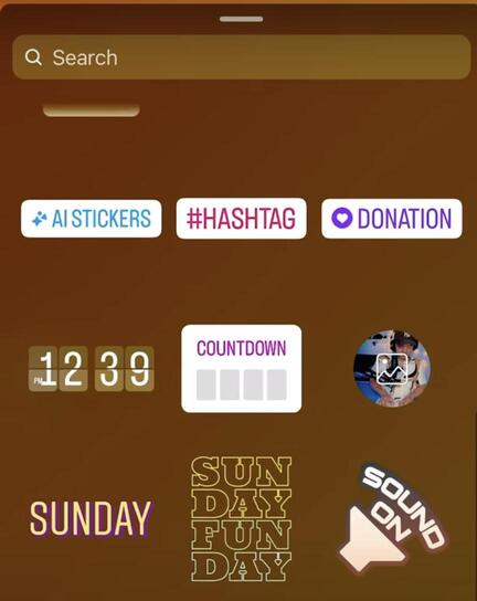 Instagram new features and updates - AI stickers