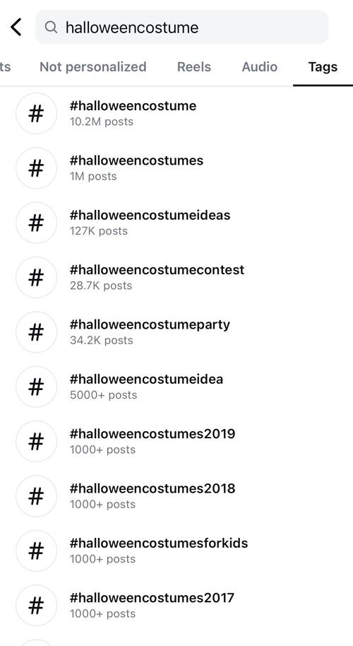 best halloween hashtags - halloween costume hashtag