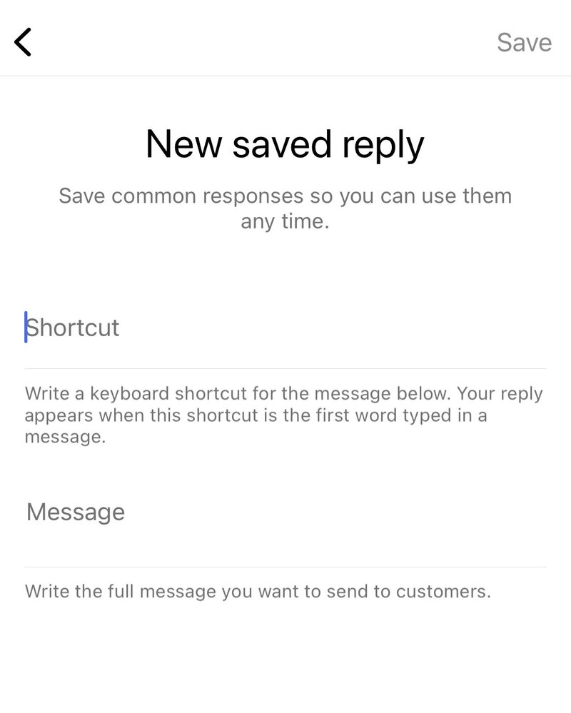 how to reply to a message on instagram - saved reply