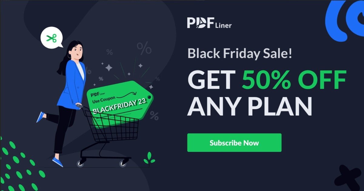black friday software deals - pdfliner