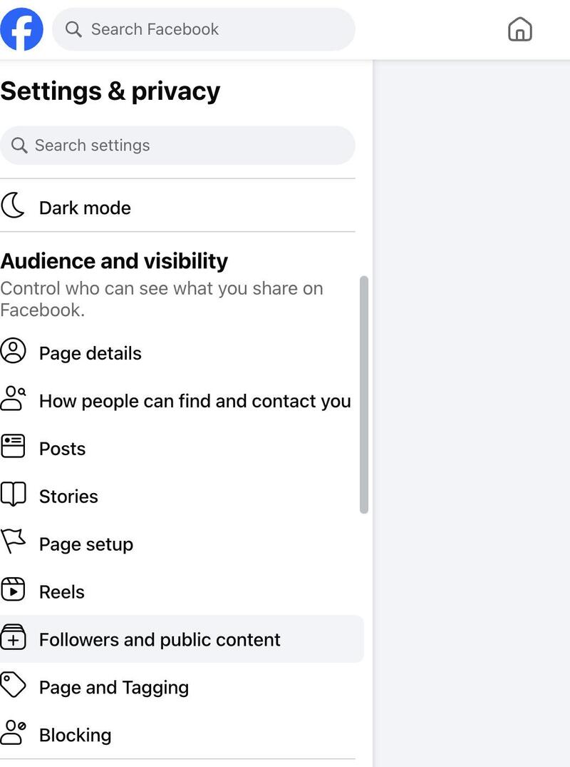 How to Turn off Comments on a Facebook Page - facebook page settings