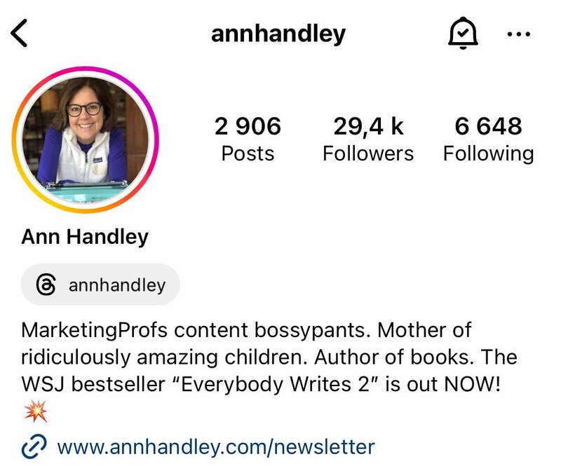 Instagram Username Ideas - annhandley