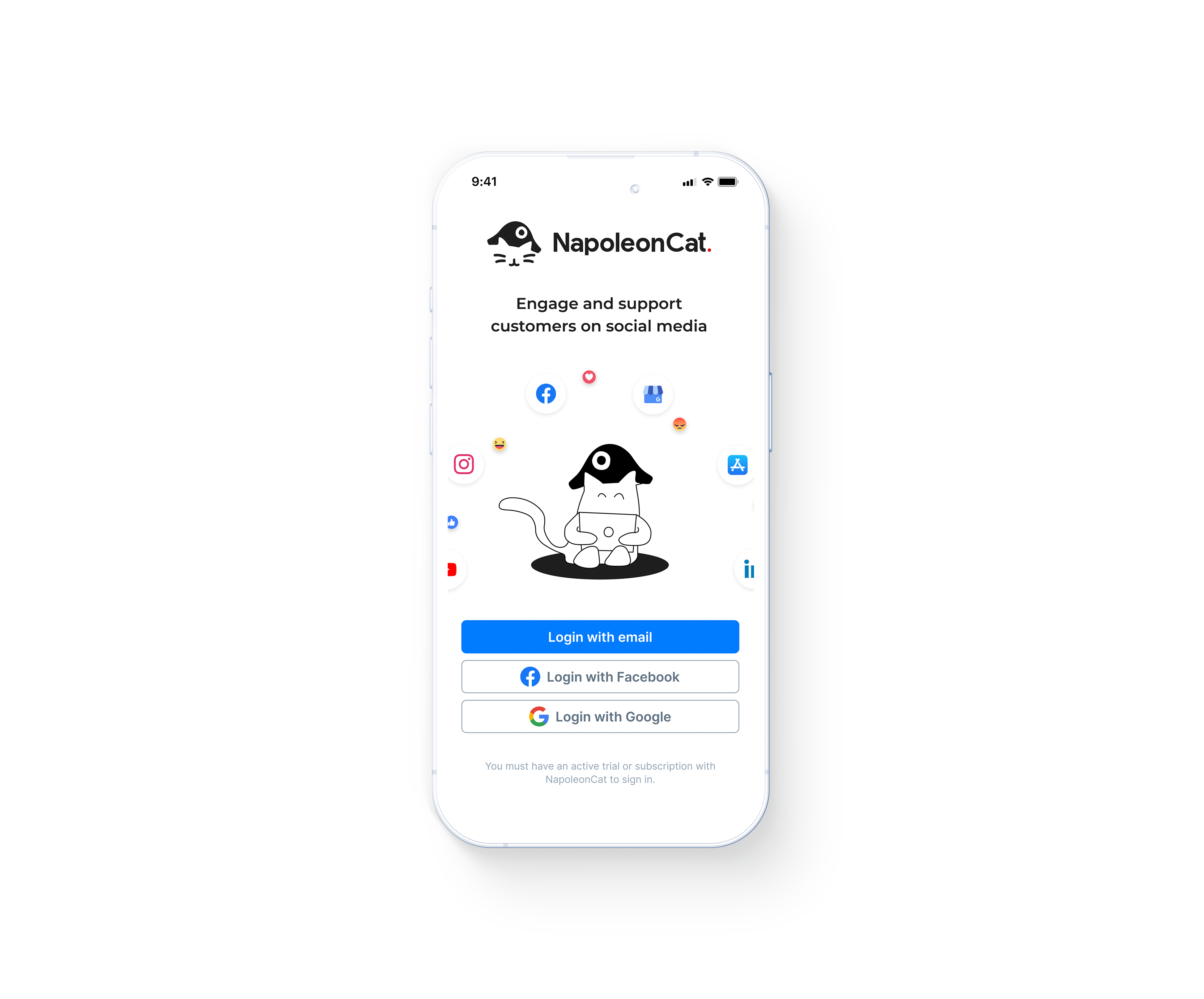 NapoleonCat mobile application
