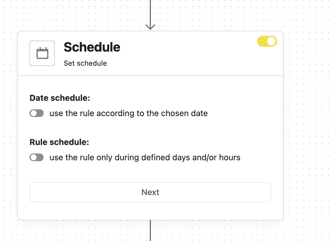 Manage comments on Instagram Ads - schedule for Auto-moderation rule