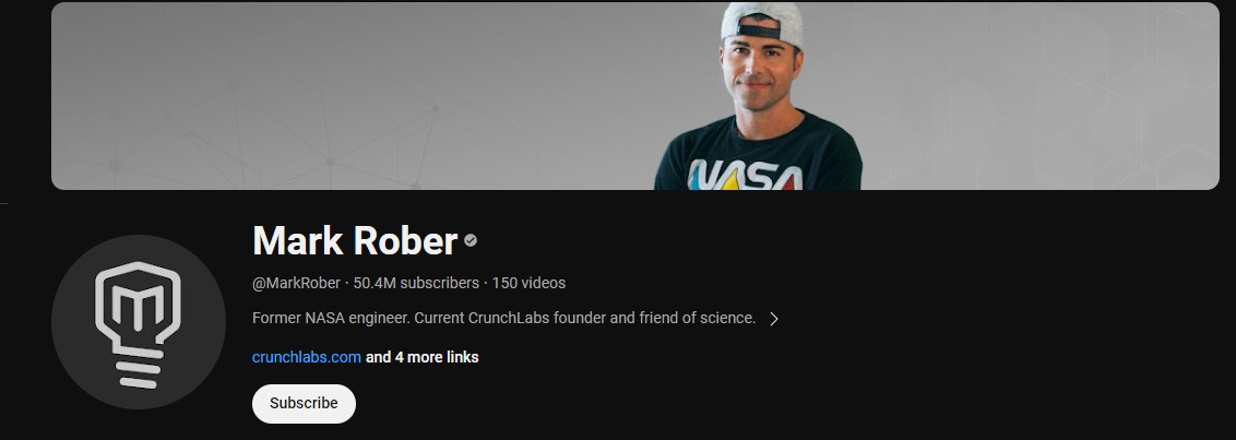 YouTube Influencers - Mark Rober