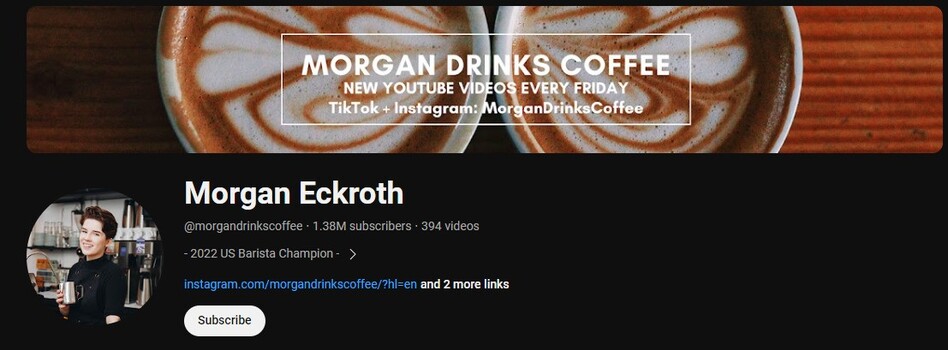 YouTube Influencers - Morgan Eckroth