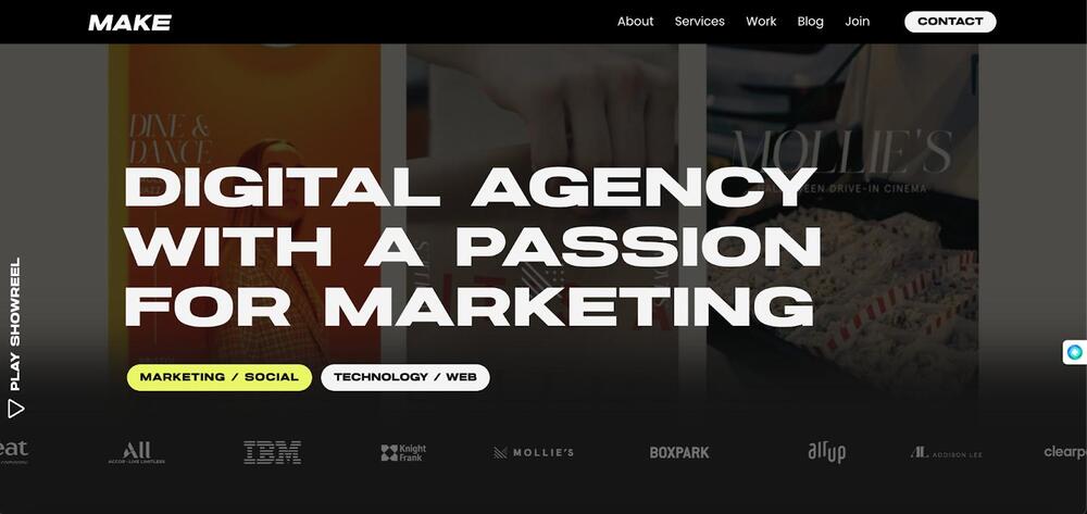 Social Media Agencies UK - Make agency