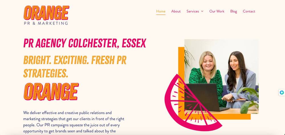 Social Media Agencies UK - Orange PR and marketing agency