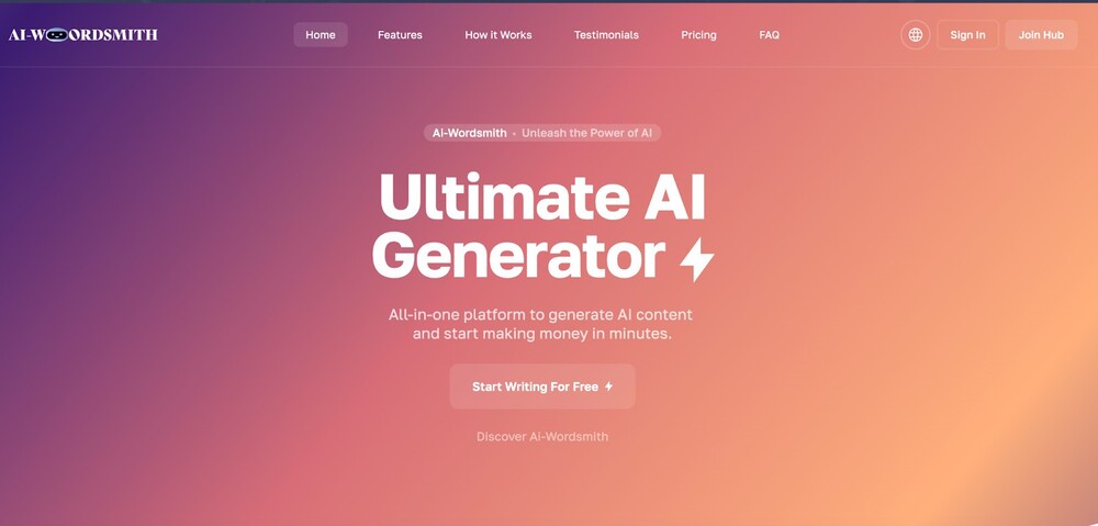 AI Tools for Social Media Content Creation - AI Wordsmith